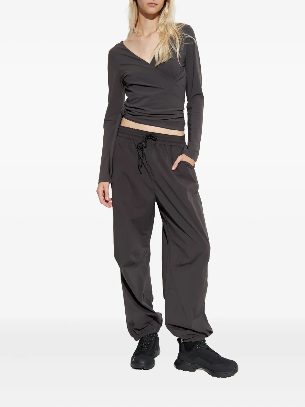 RETHINKIT STUDIOS wrap long-sleeve top | T-Shirts & Jersey Shirts | Image 2