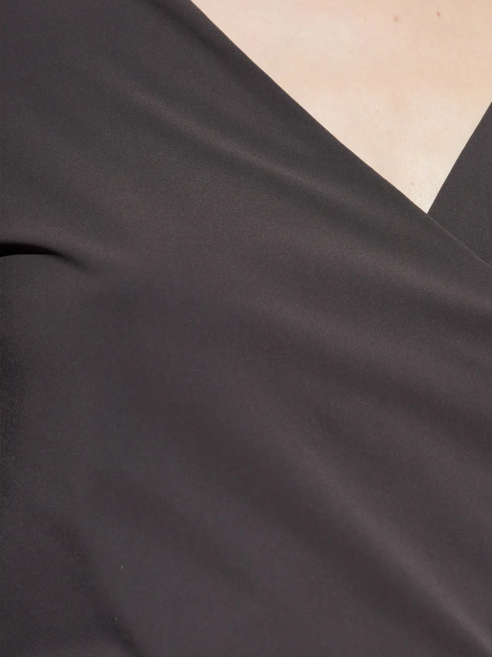 Rethinkit Studios Wrap Long-sleeve Top In Gray