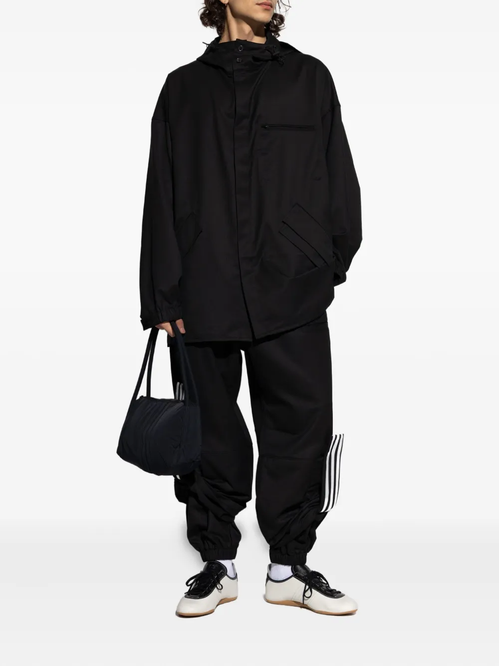 Y-3 drawstring pocket trousers - Zwart
