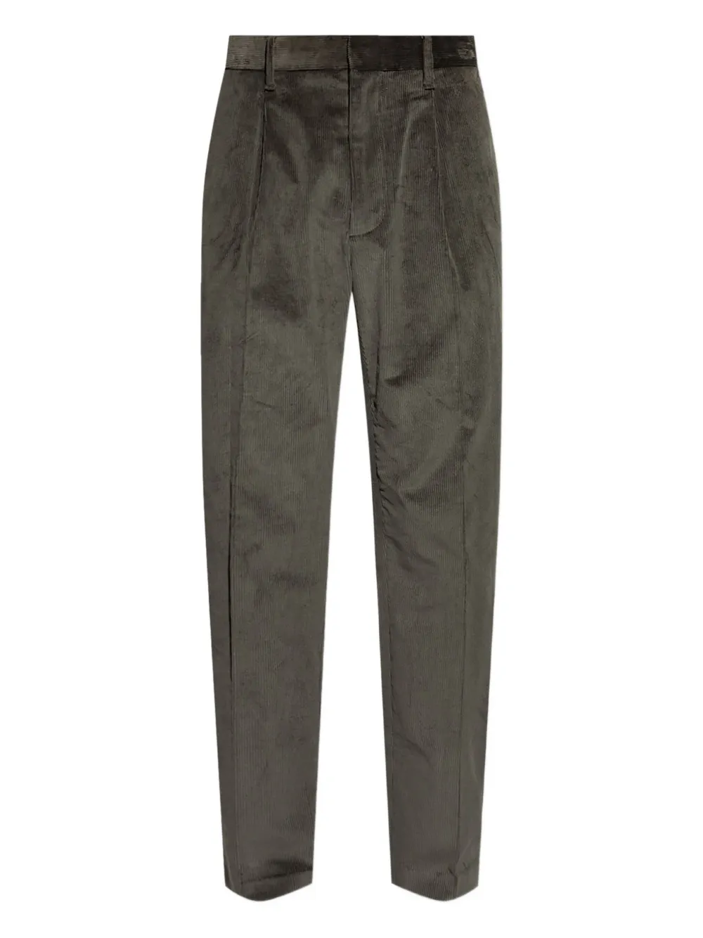 rag & bone pleated-front corduroy trousers | Green | Image 1