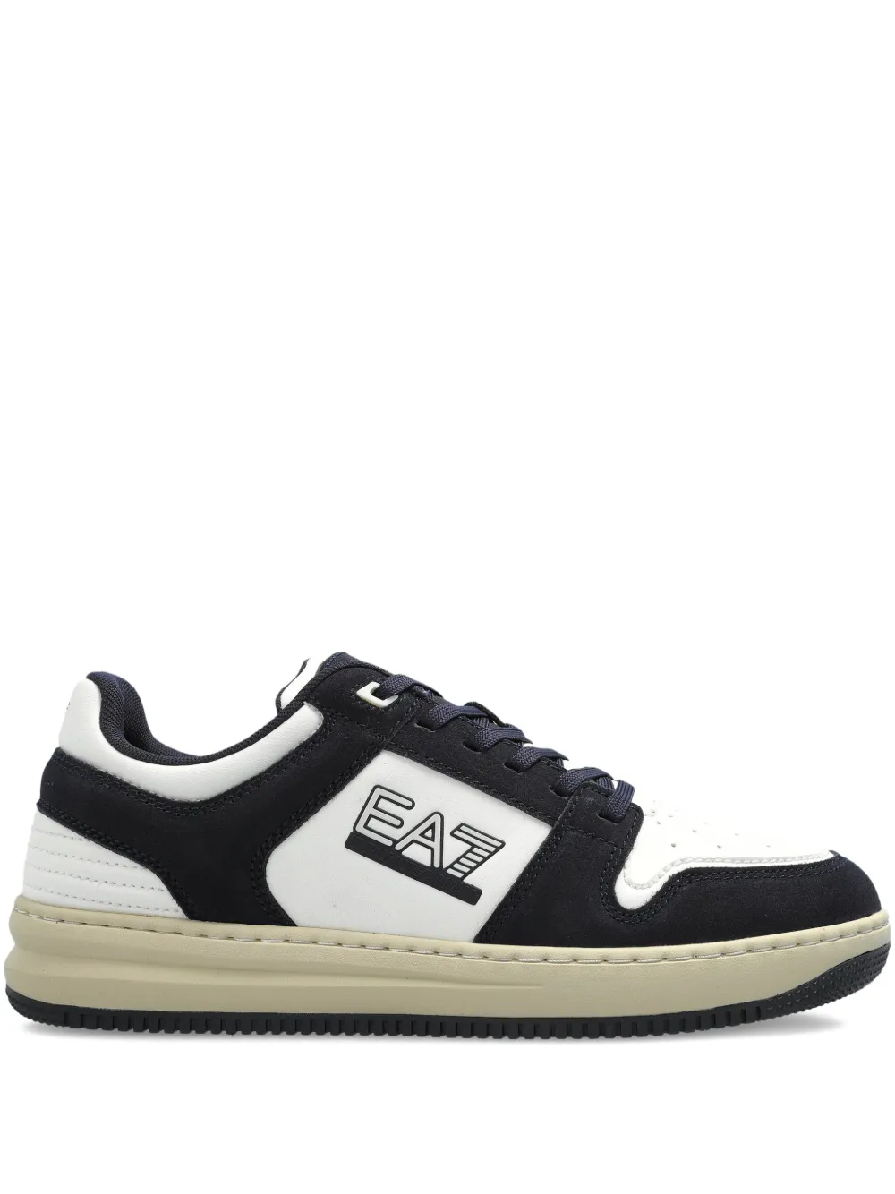 Ea7 Emporio Armani EA7 logo sneakers White
