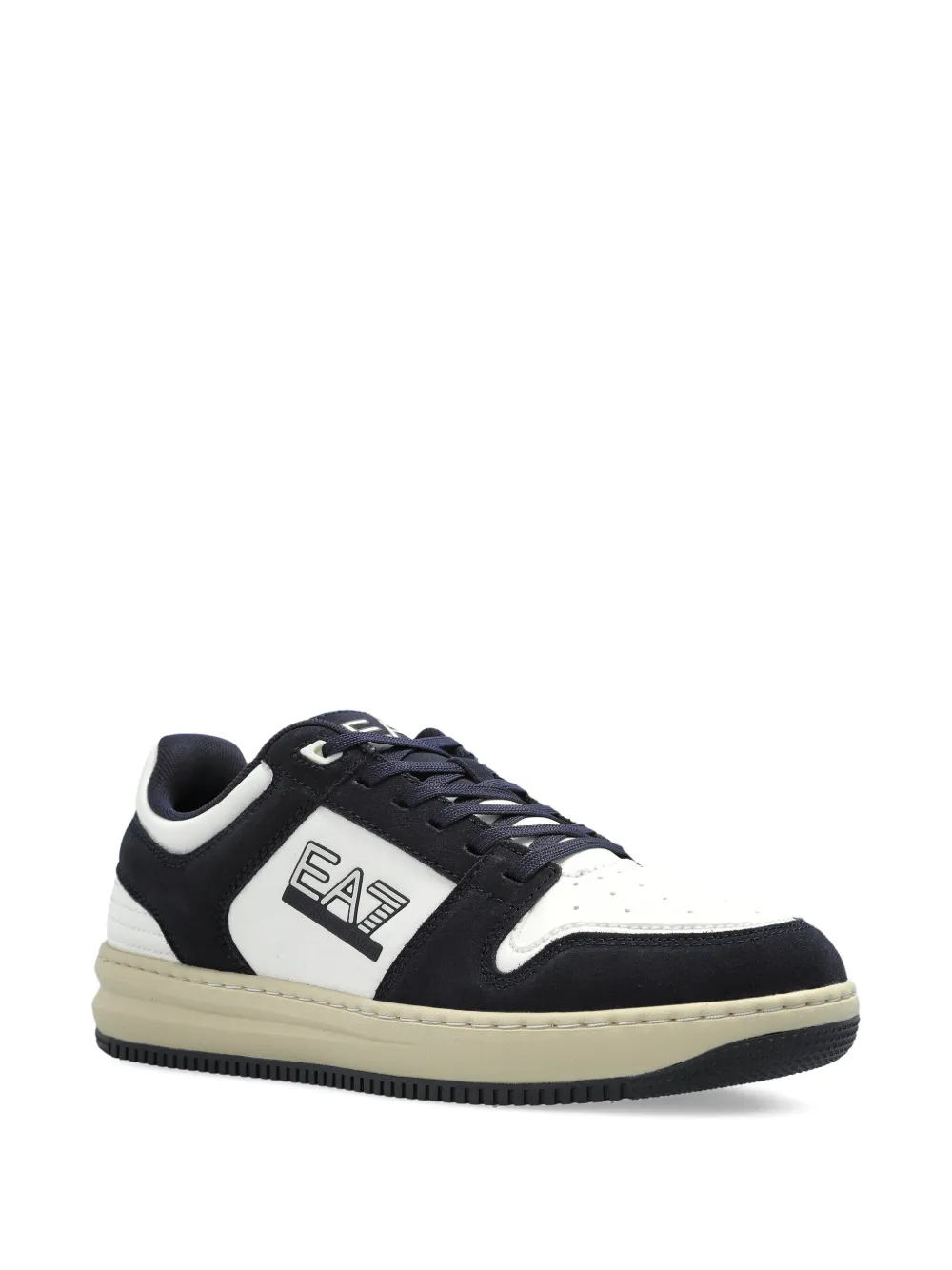 Ea7 Emporio Armani EA7 logo sneakers White