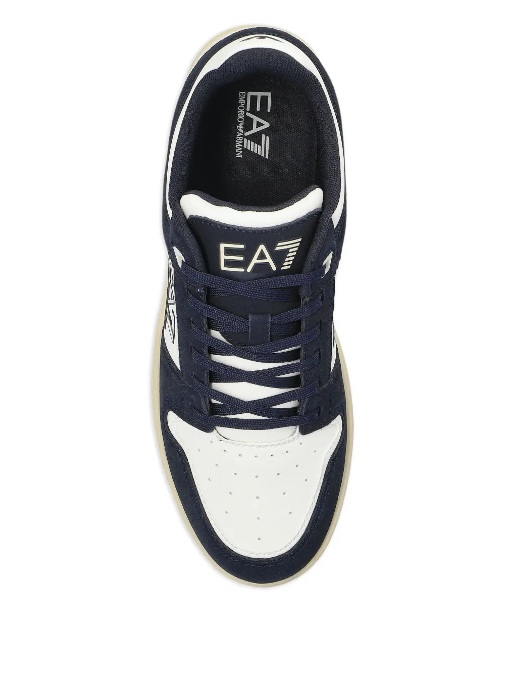 Ea7 Emporio Armani EA7 sneakers met logo Wit
