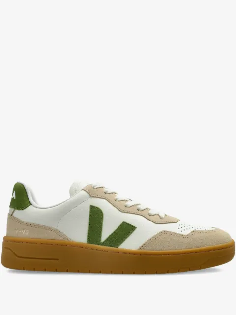 VEJA V-90 皮质绒面皮运动鞋