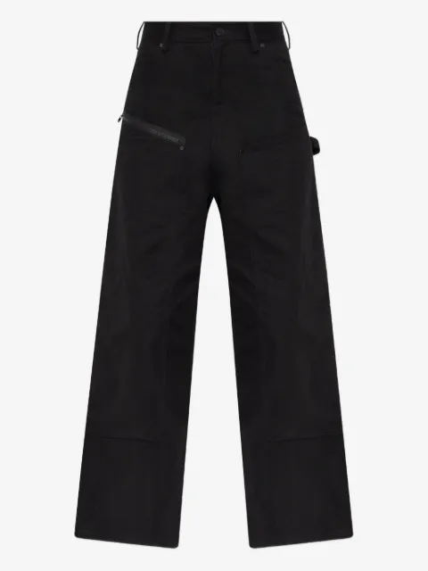 Y-3 cargo-pocket zip-detail trousers