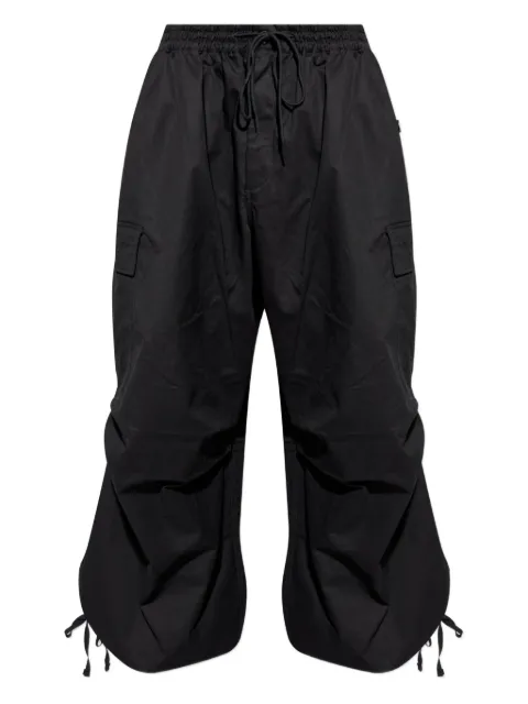 Y-3 drawstring cargo-pocket trousers