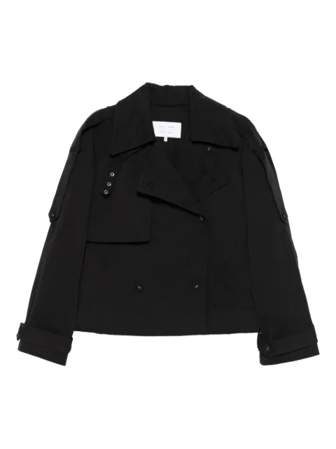 Proenza Schouler White Label double-breasted trench coat