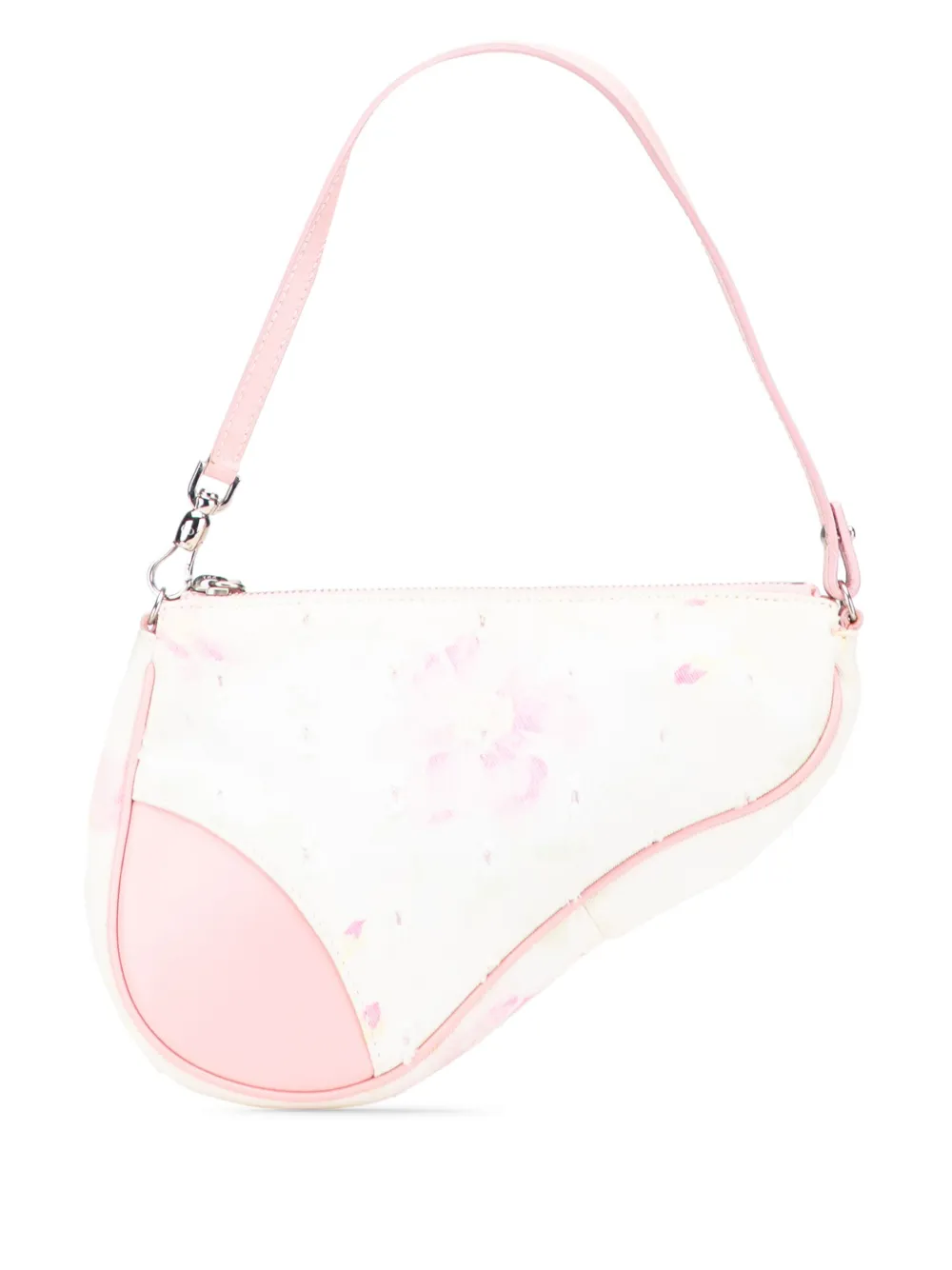 Christian Dior Pre-Owned 2003 Mini Canvas Girly Saddle Pochette Christian Dior Pre-Owned 2003 Mini Canvas Girly Saddle Pochette