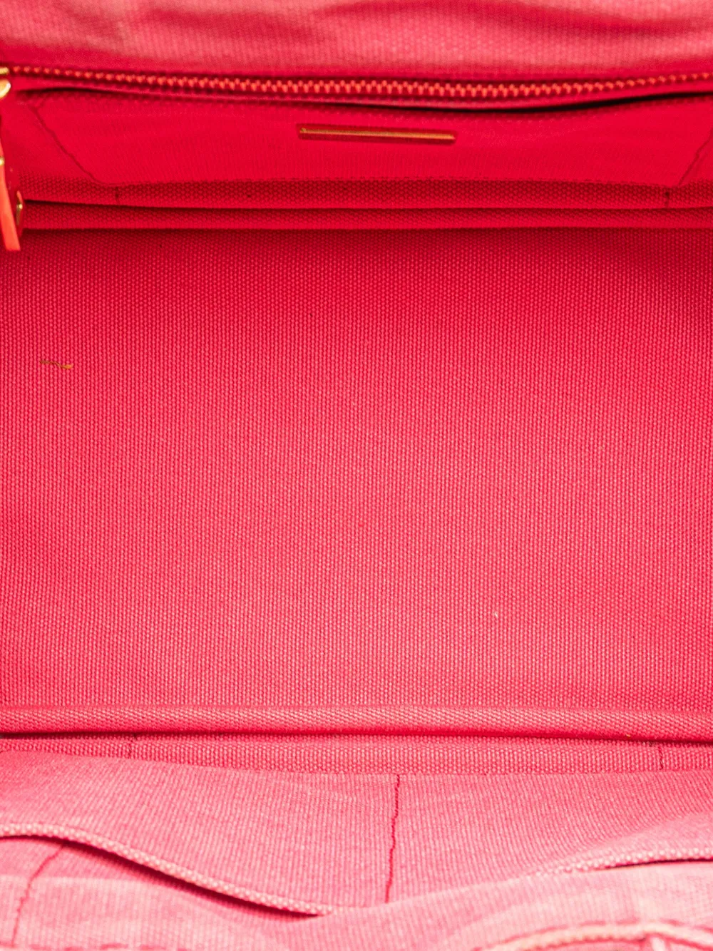 Pre-owned Prada 2010-2025 Small Canvas Canapa Logo Satchel In Pink