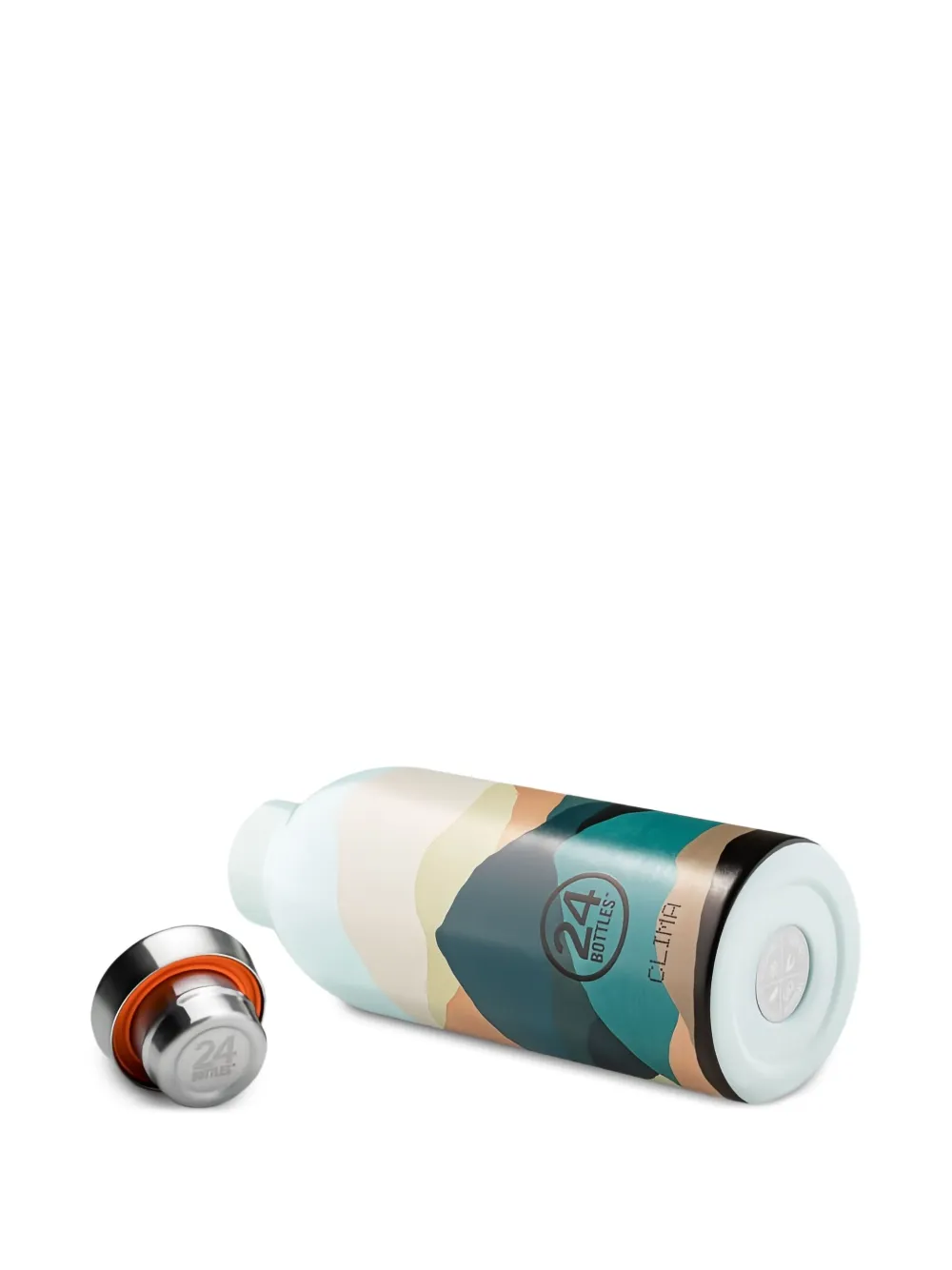 24bottles 500ml Landscape-print Water Bottle In Multi