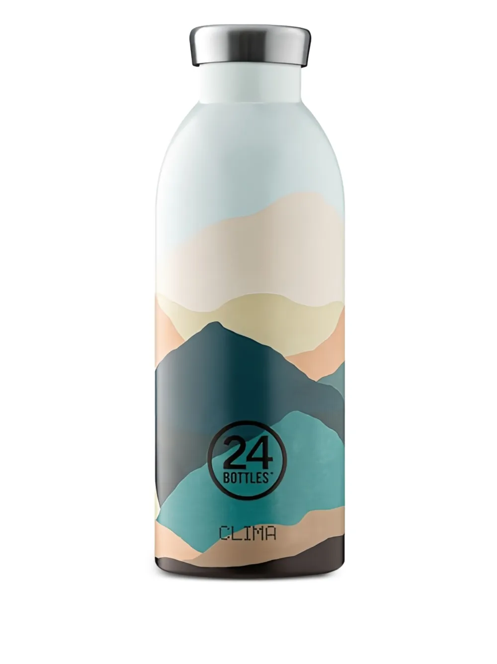 24bottles 500ml Landscape-print Water Bottle In Multi
