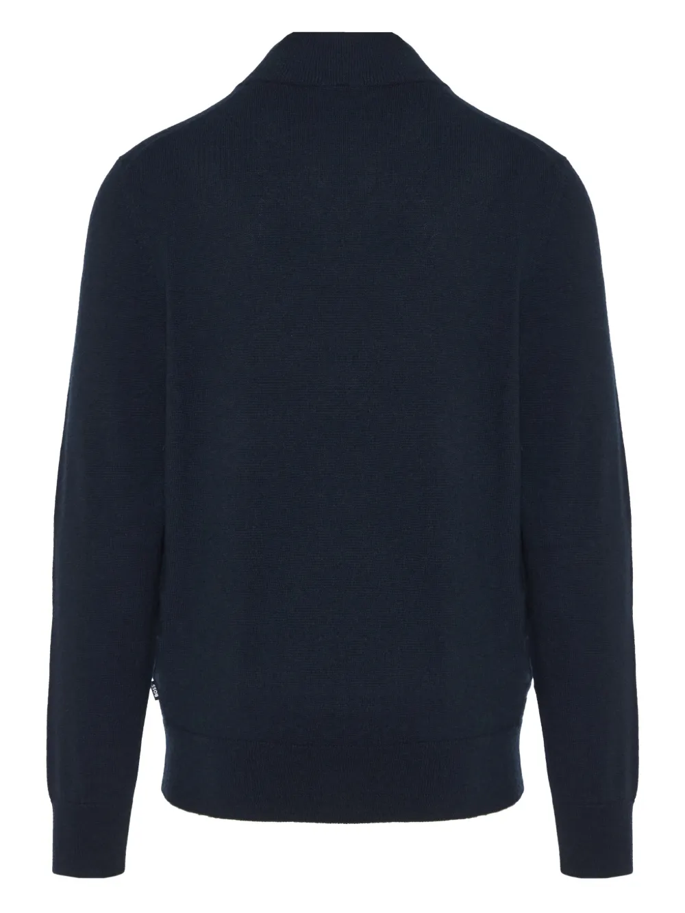BOSS zip-up sweater - Blauw