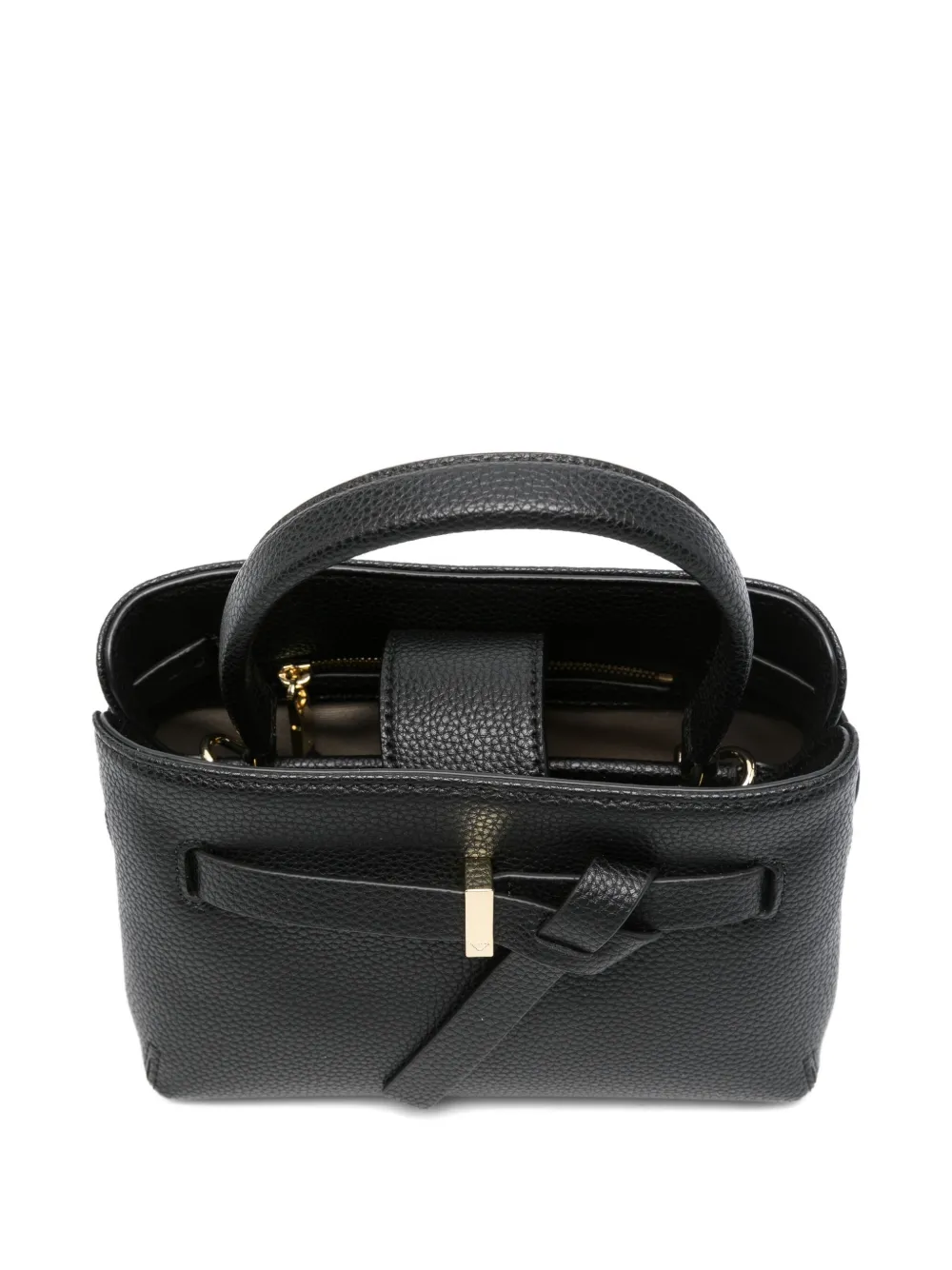Emporio Armani Mini-shopper met geknoopt detail Zwart