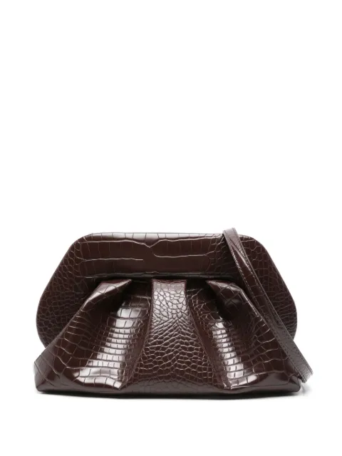 Themoirè Emera clutch bag