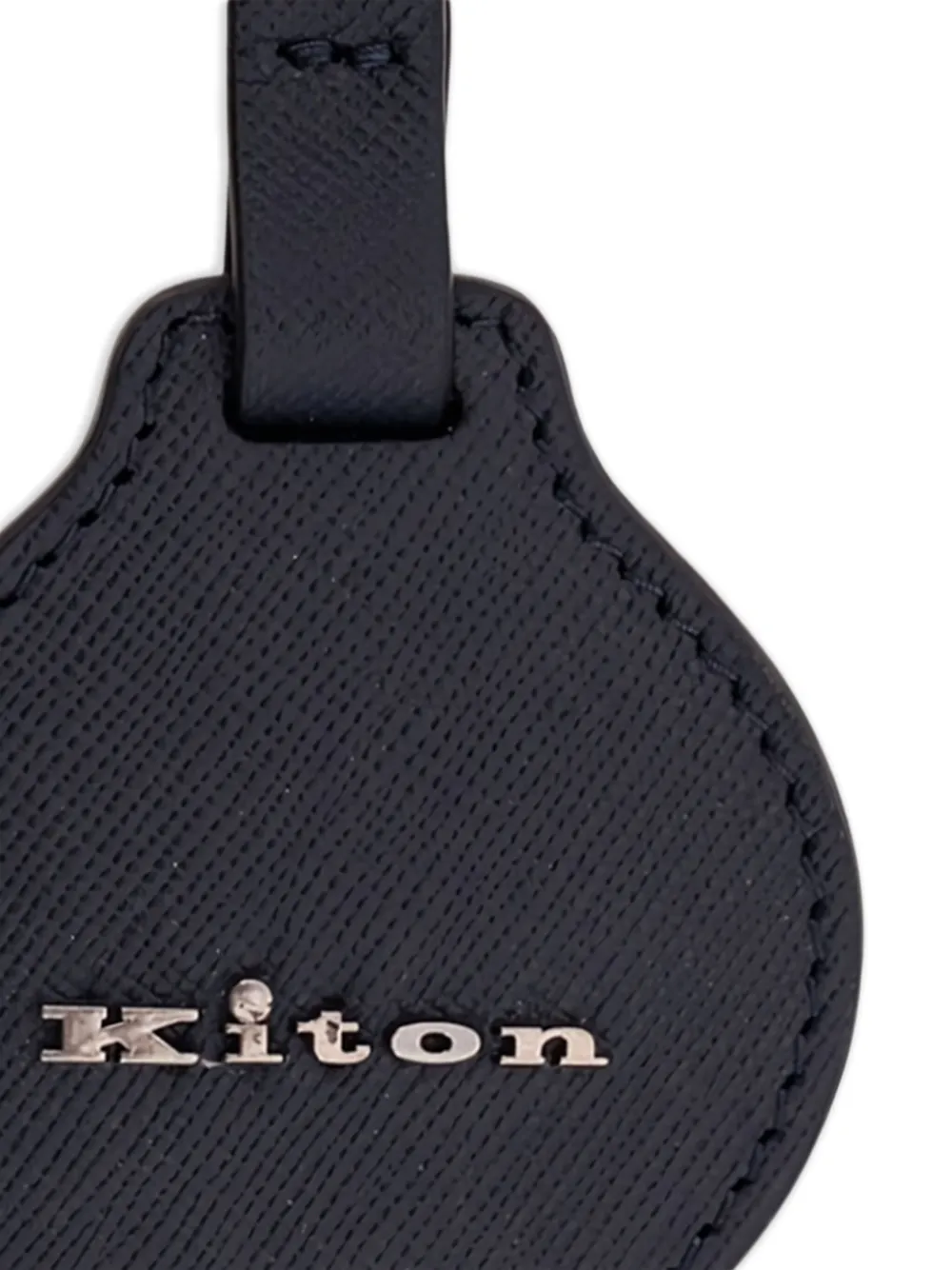 Kiton Leren sleutelhanger Blauw