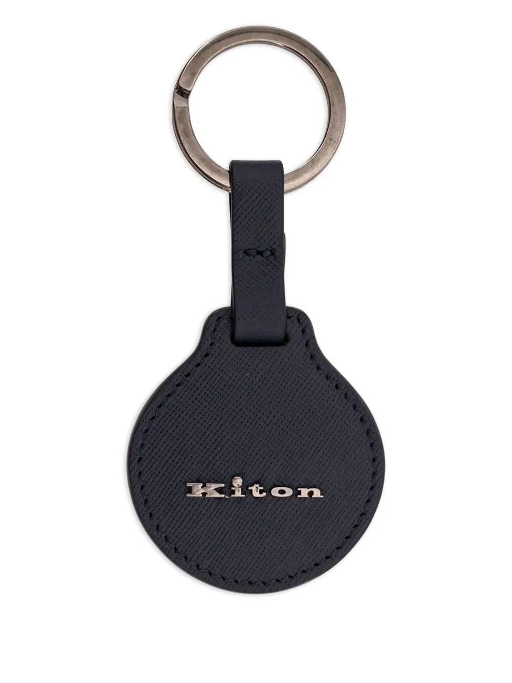 Kiton Leren sleutelhanger Blauw