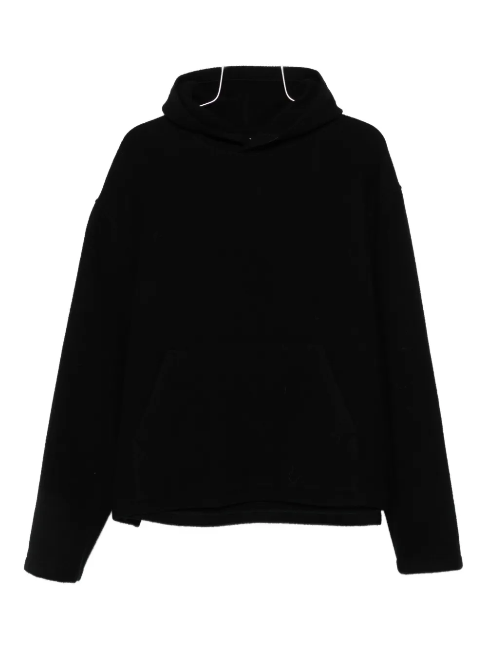 Rier wool hoodie - Nero