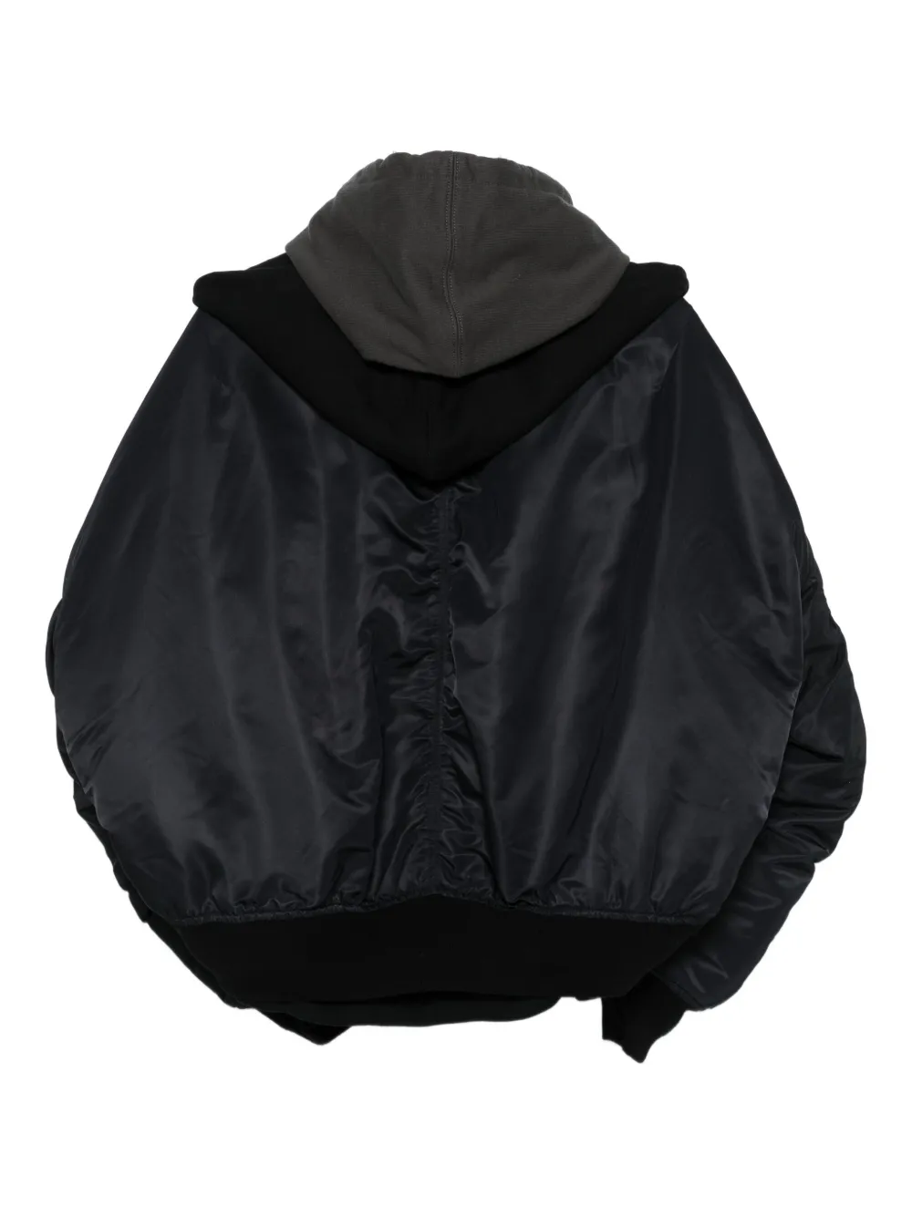 Miharayasuhiro Panelled Bomber Jacket In Black