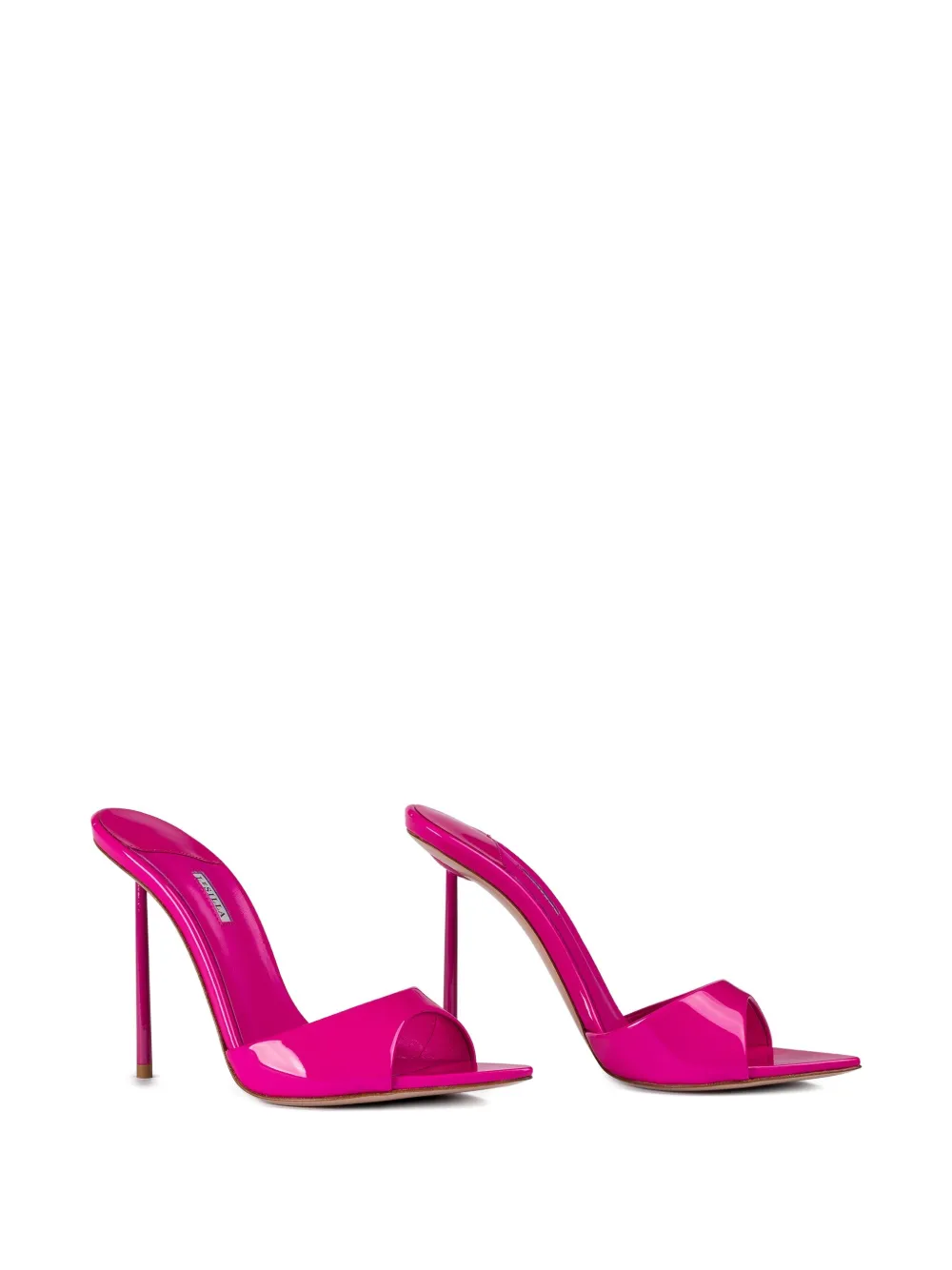 Le Silla 120mm Bella patent leather stiletto sandals Pink