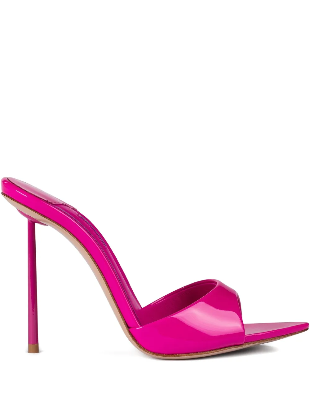 Le Silla 120mm Bella patent leather stiletto sandals Pink