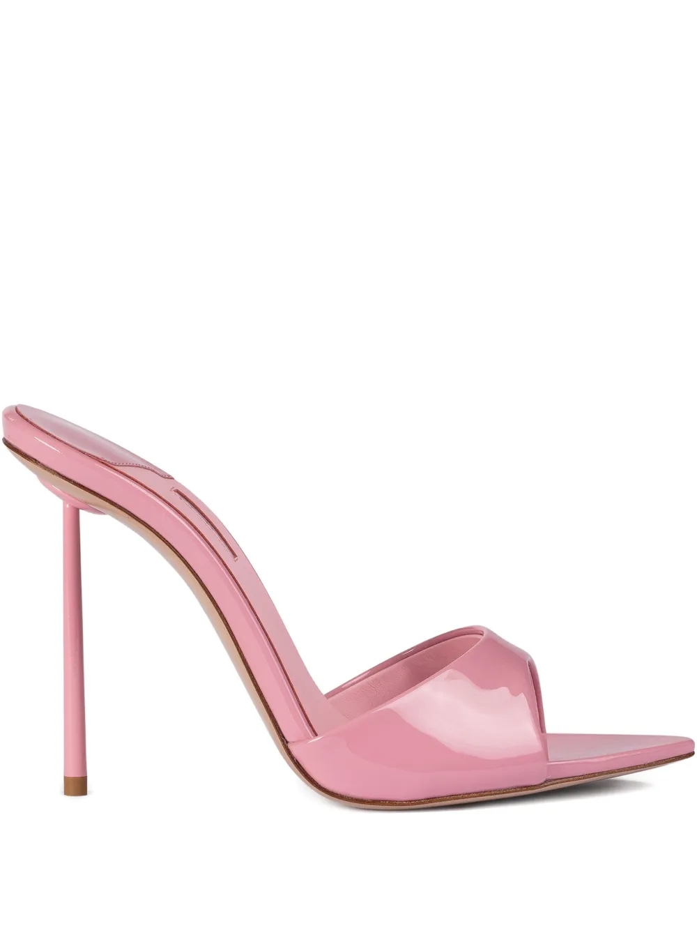 Le Silla 120mm Bella patent leather stiletto sandals Pink