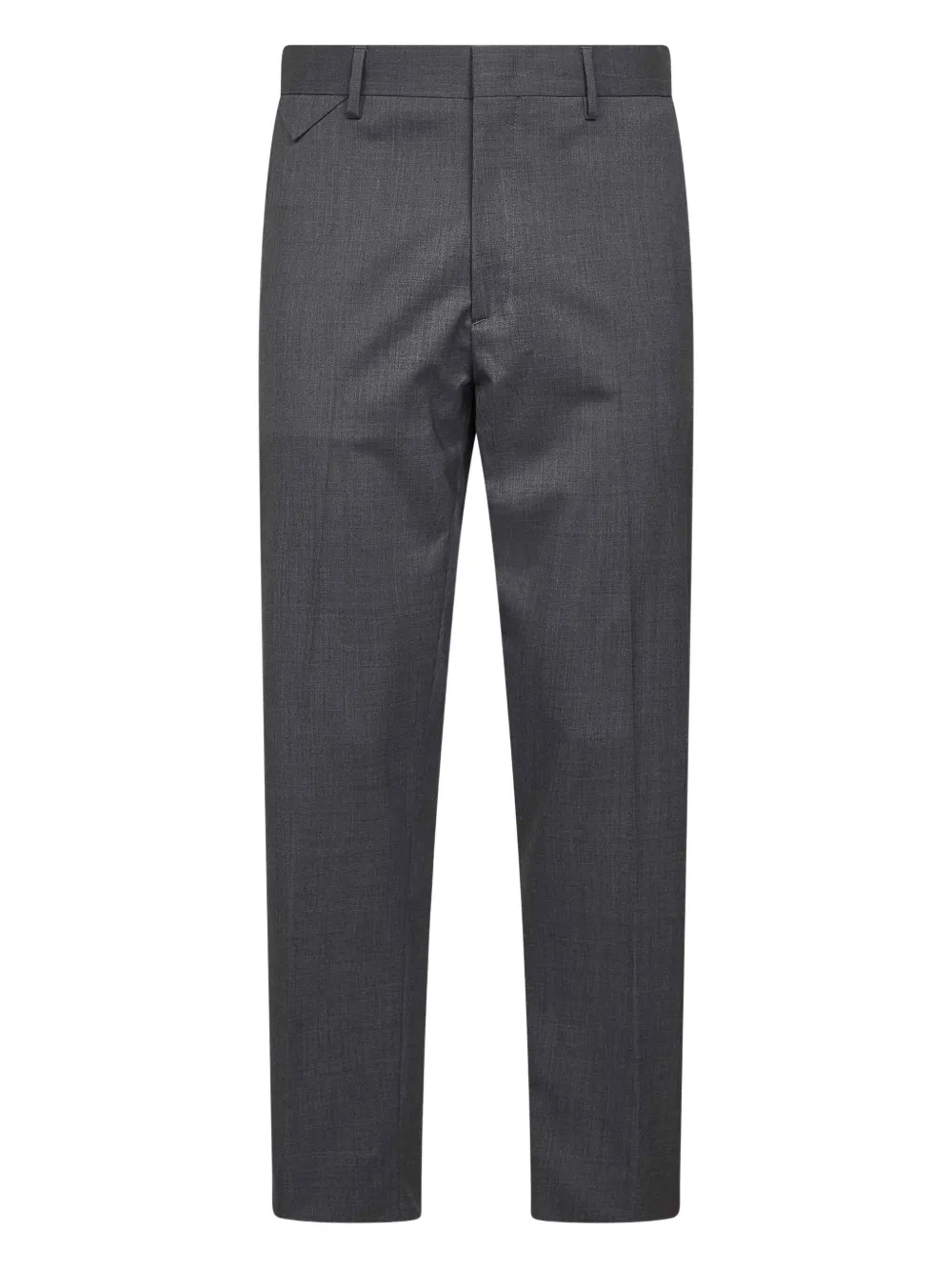 D4.0 flap-pocket belt-loops trousers Grijs