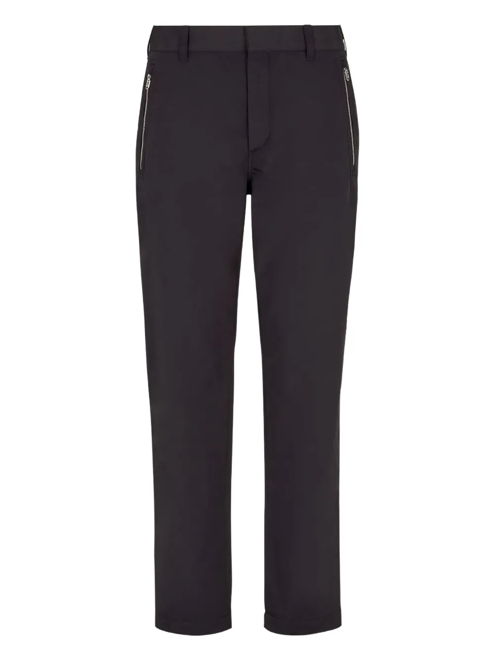 FENDI FF-pattern pocket trousers Zwart