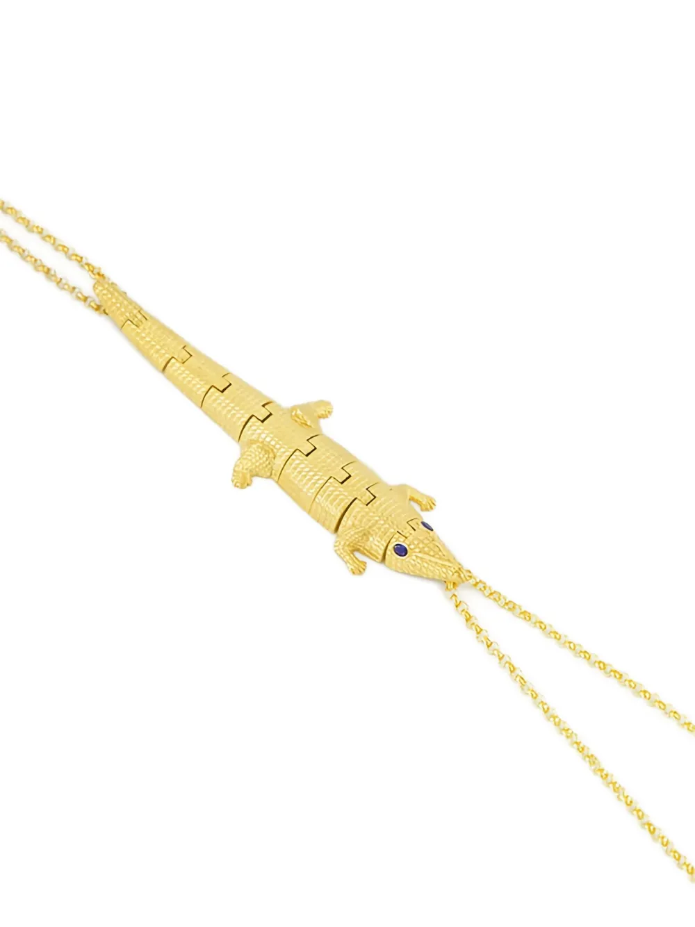 Begüm Khan crocodile chain bracelet - Goud