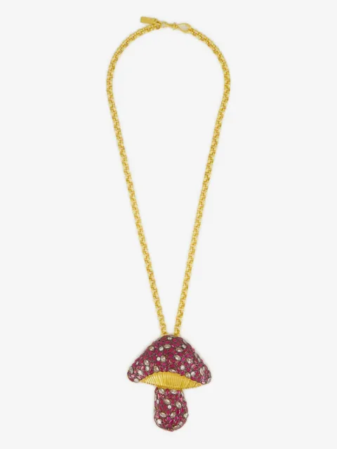 Begüm Khan mushroom chain necklace
