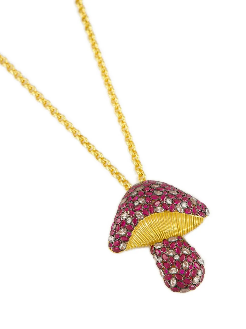 Begüm Khan mushroom chain necklace - Goud