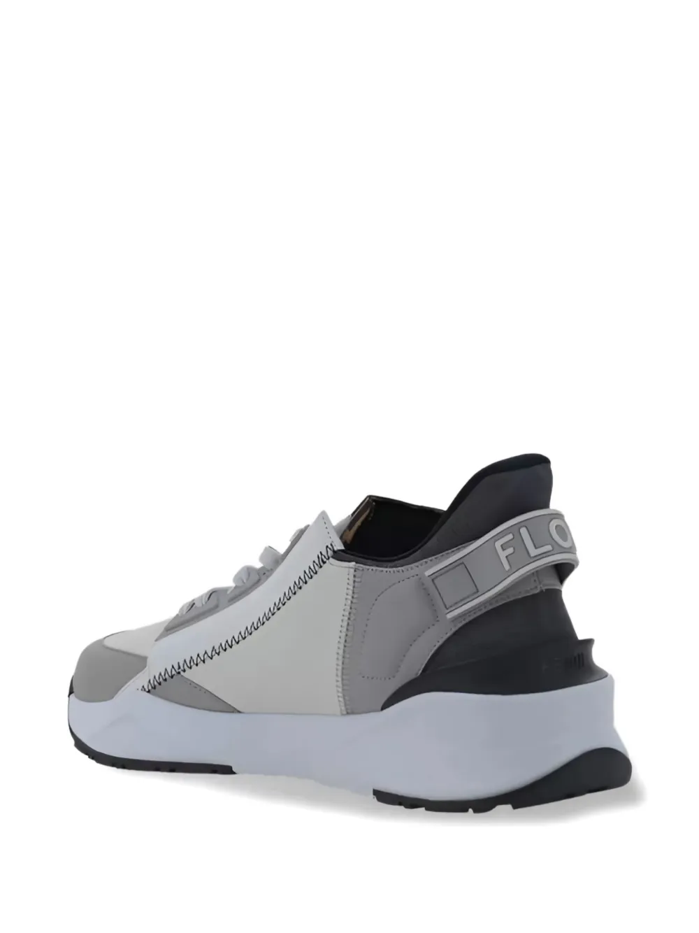 FENDI leather sneakers Grey