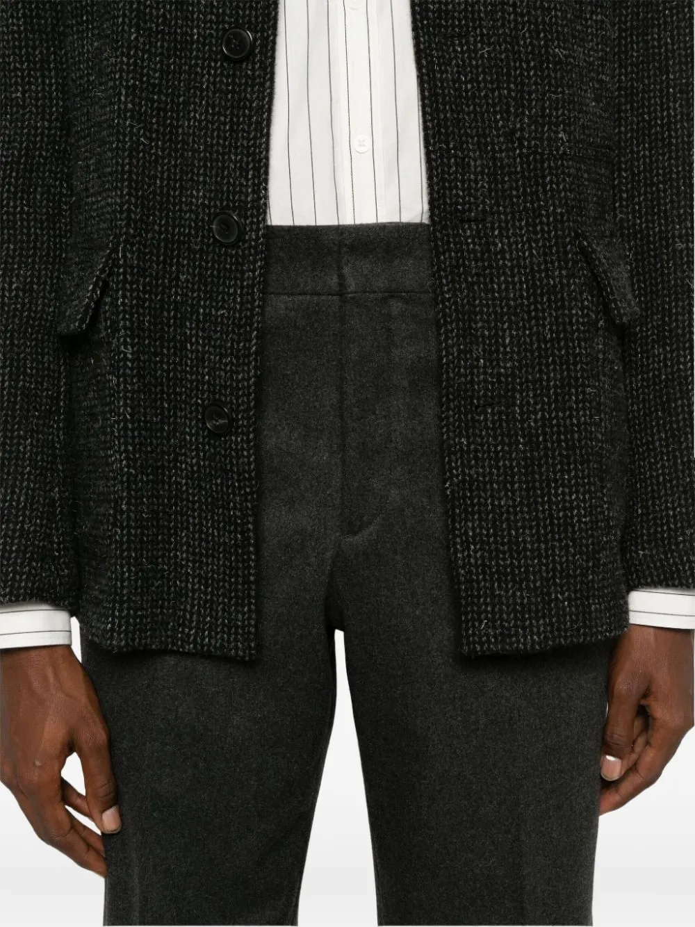 FENDI Straight broek Grijs
