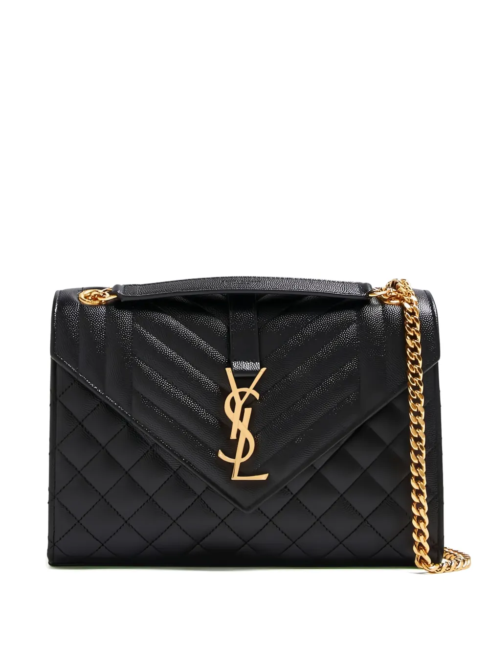 Saint Laurent medium Envelope shoulder bag Zwart