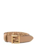 FENDI FF-motif reversible belt - Neutrals