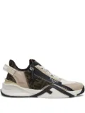 FENDI Flow zip-fastening sneakers - Neutrals