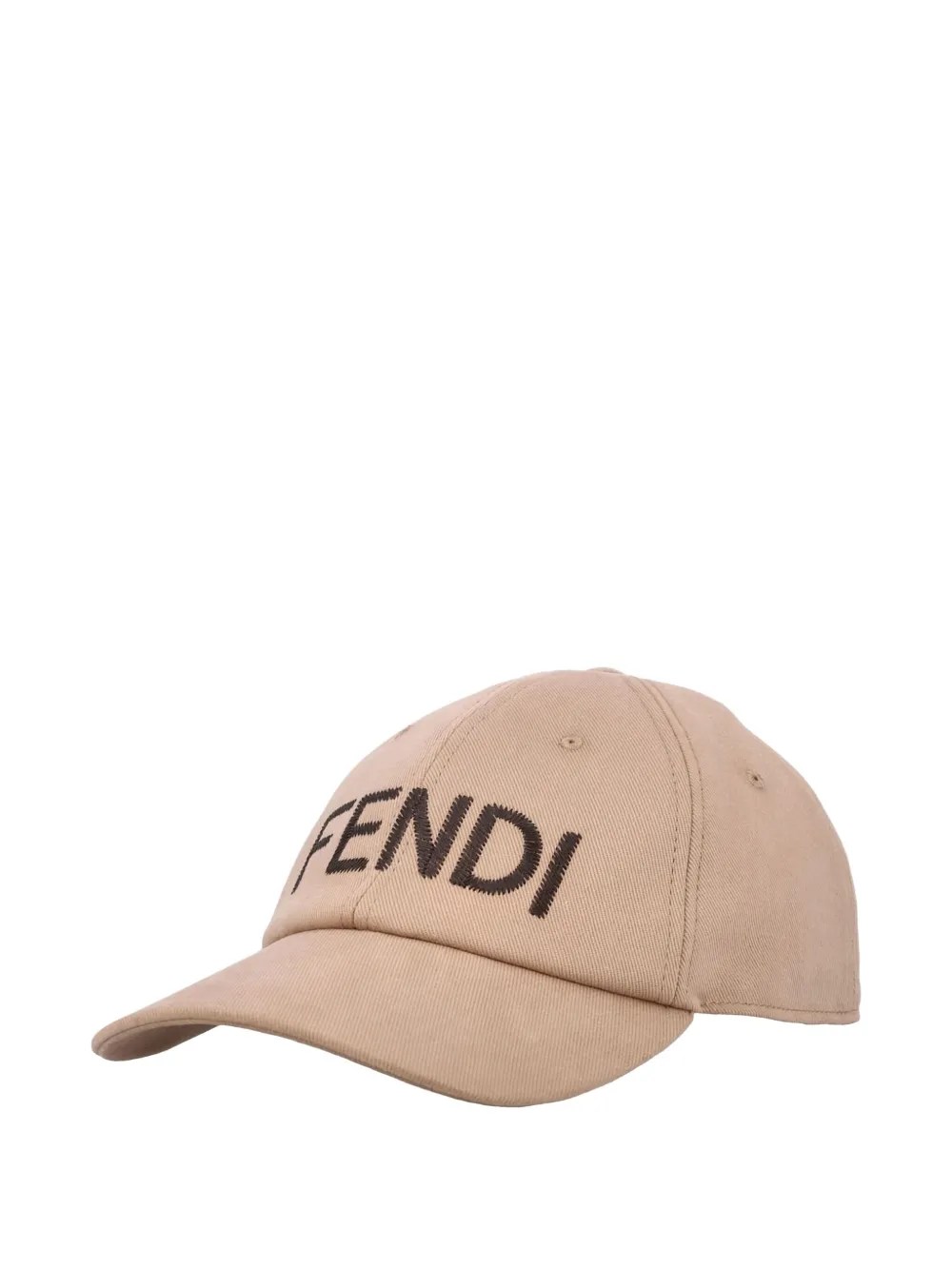 FENDI Pet met geborduurd logo Beige