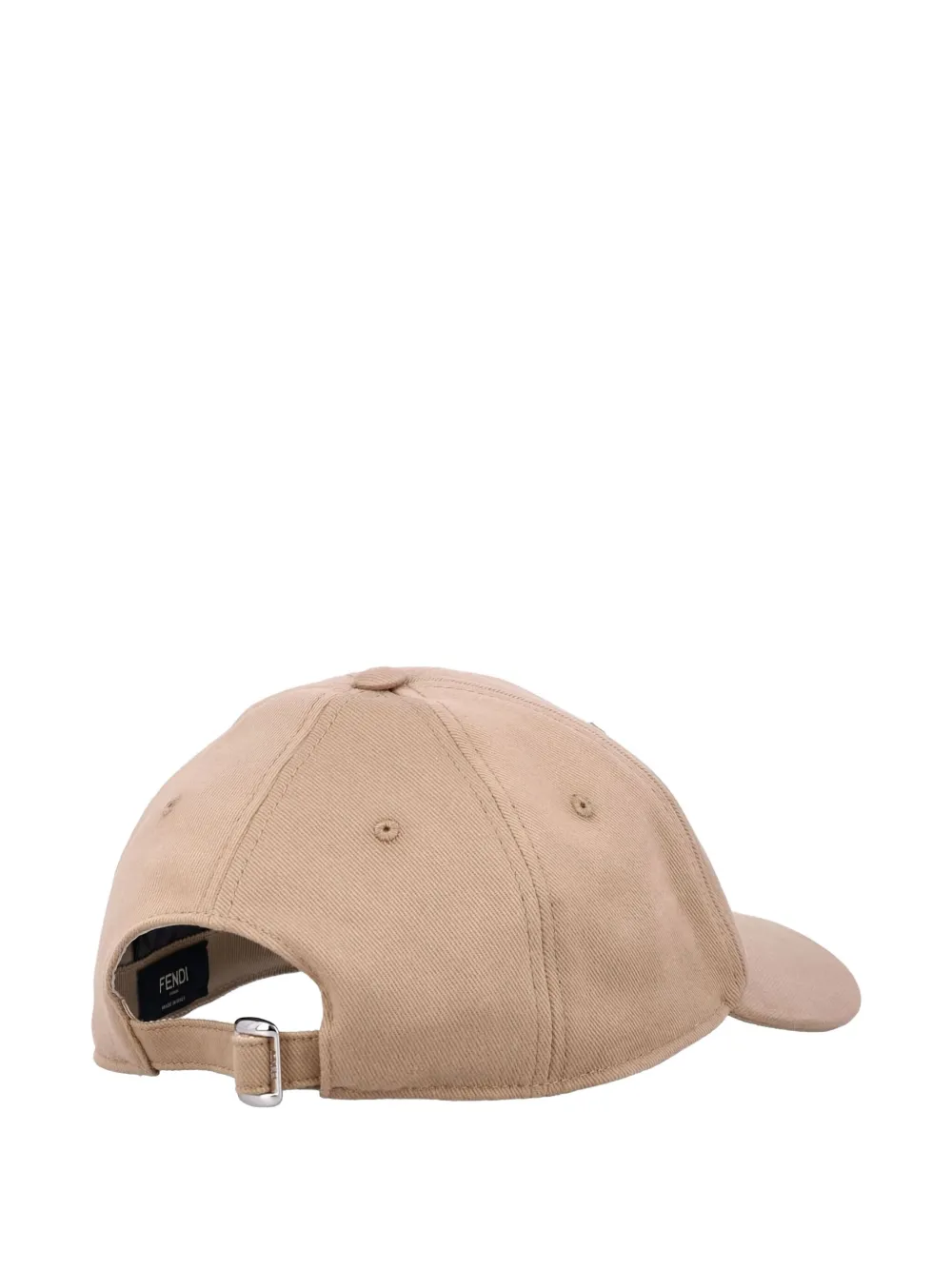 FENDI Pet met geborduurd logo Beige