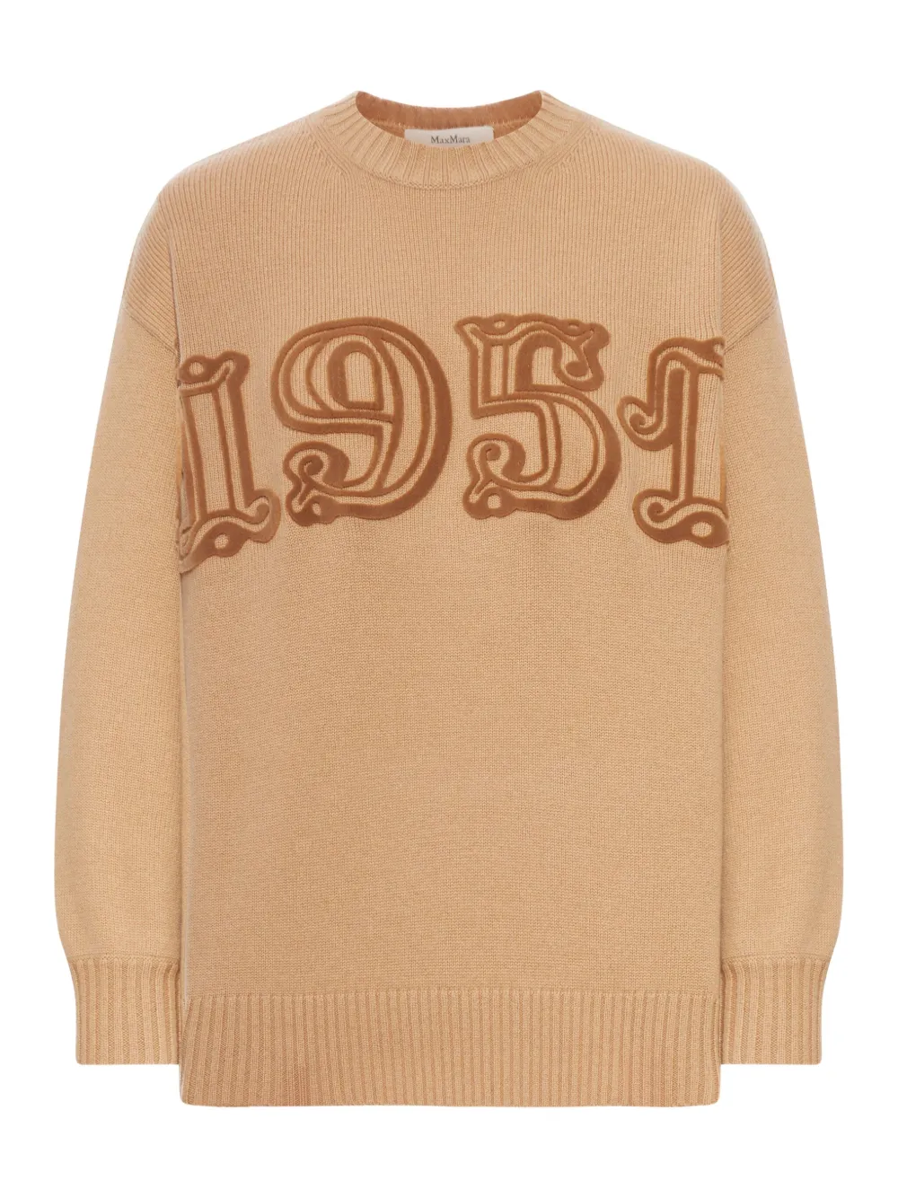 Max Mara Wollen trui Bruin