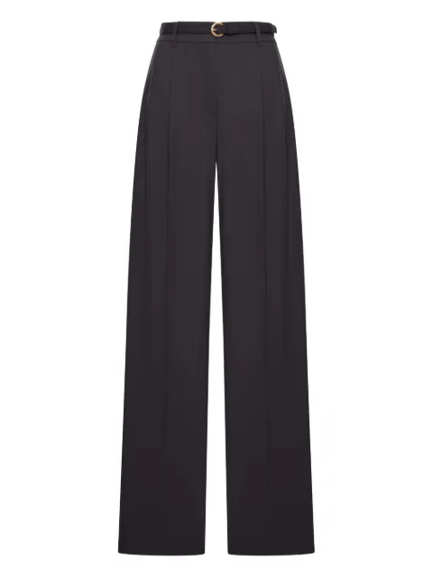Max Mara belted wool trousers