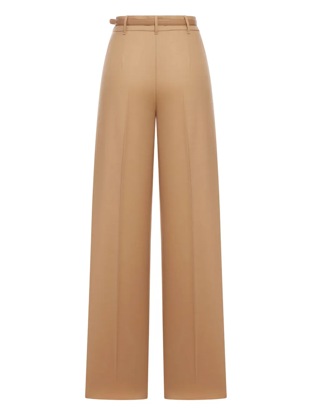 Max Mara Broek met ceintuur - Bruin