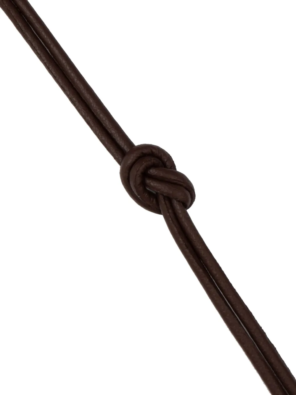 Sophie Buhai sterling silver shoelace choker - Bruin
