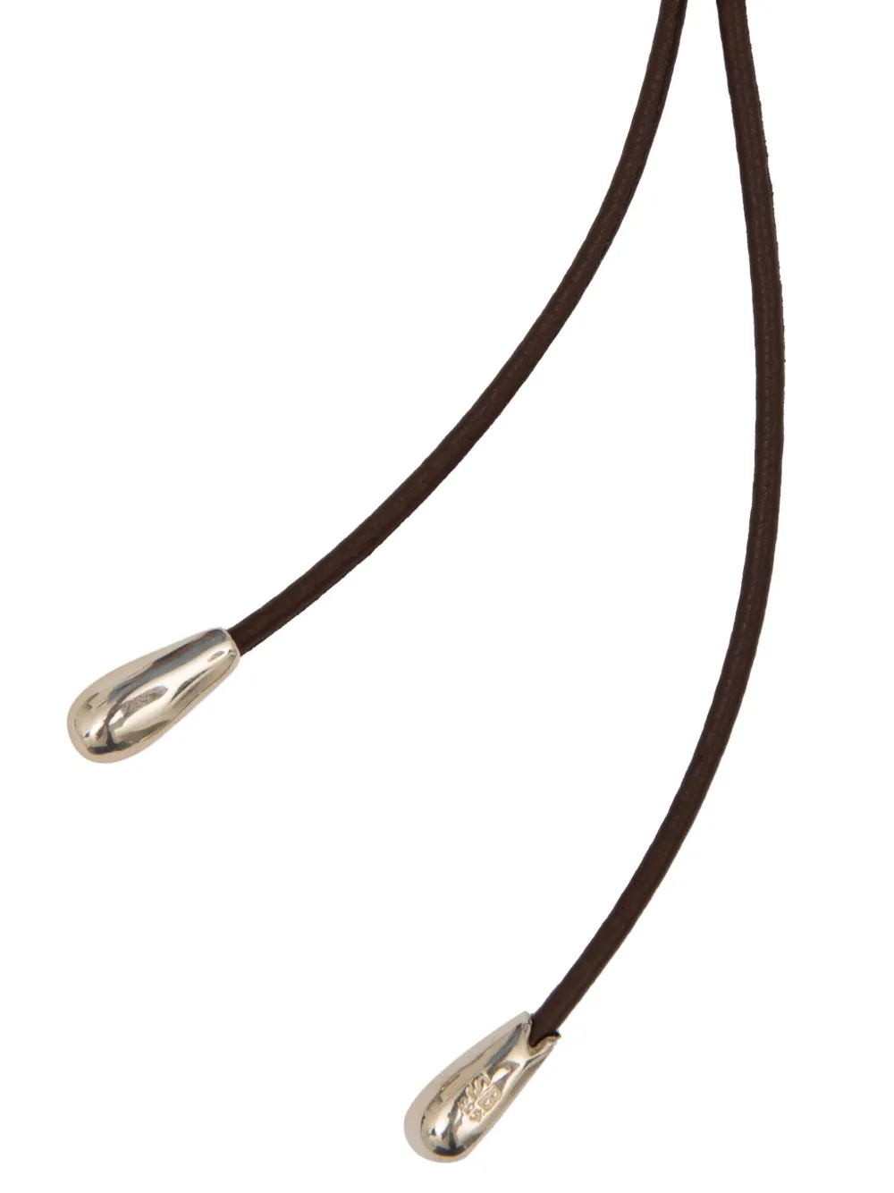Sterling Silver Shoelace Choker