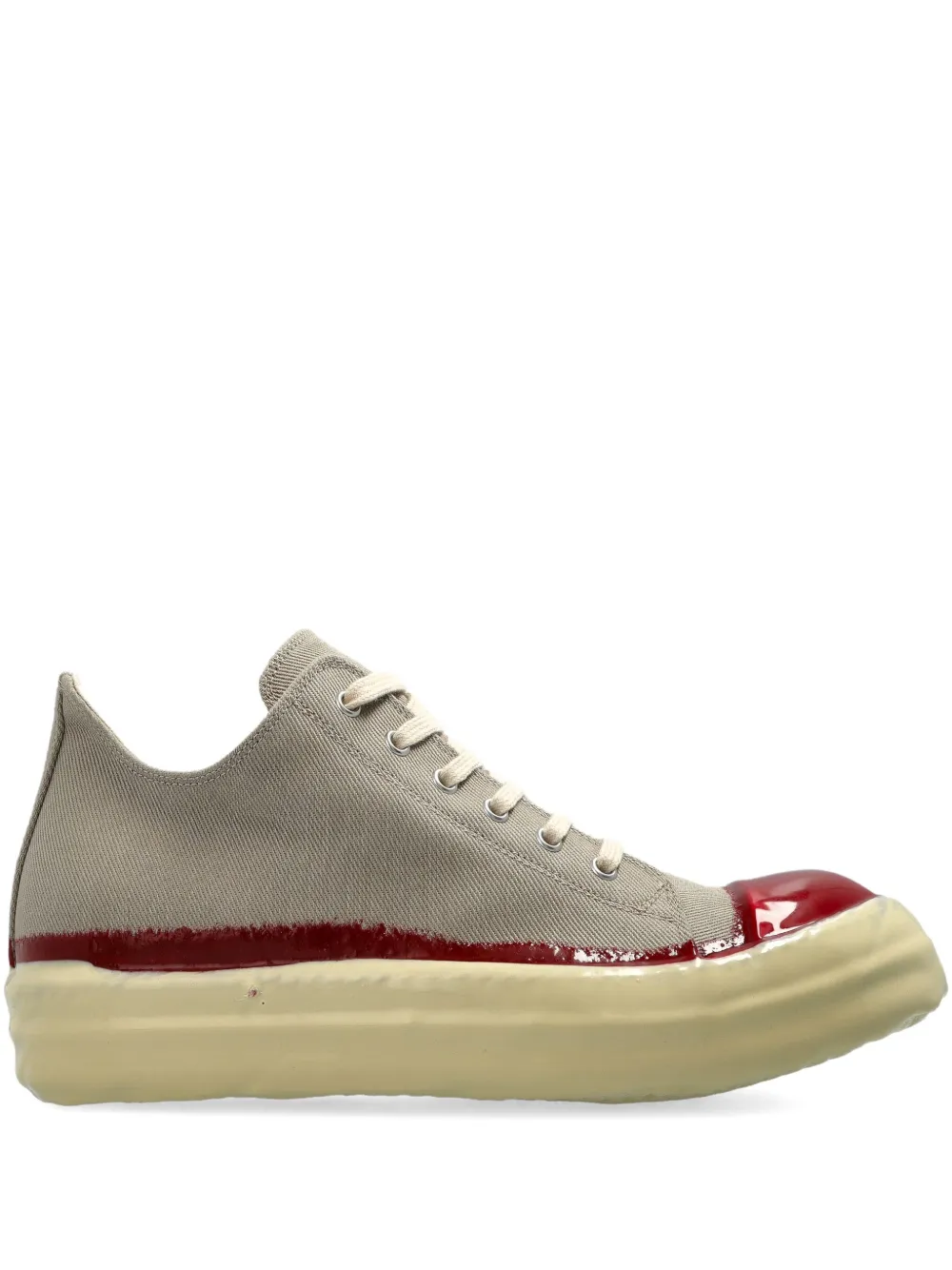 Rick Owens DRKSHDW canvas sneakers Neutrals