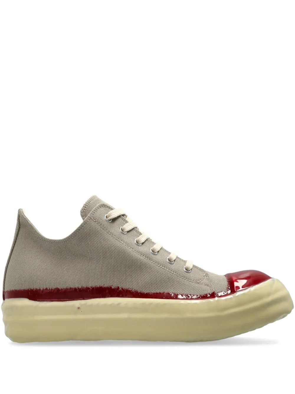 Rick Owens DRKSHDW canvas sneakers Neutrals
