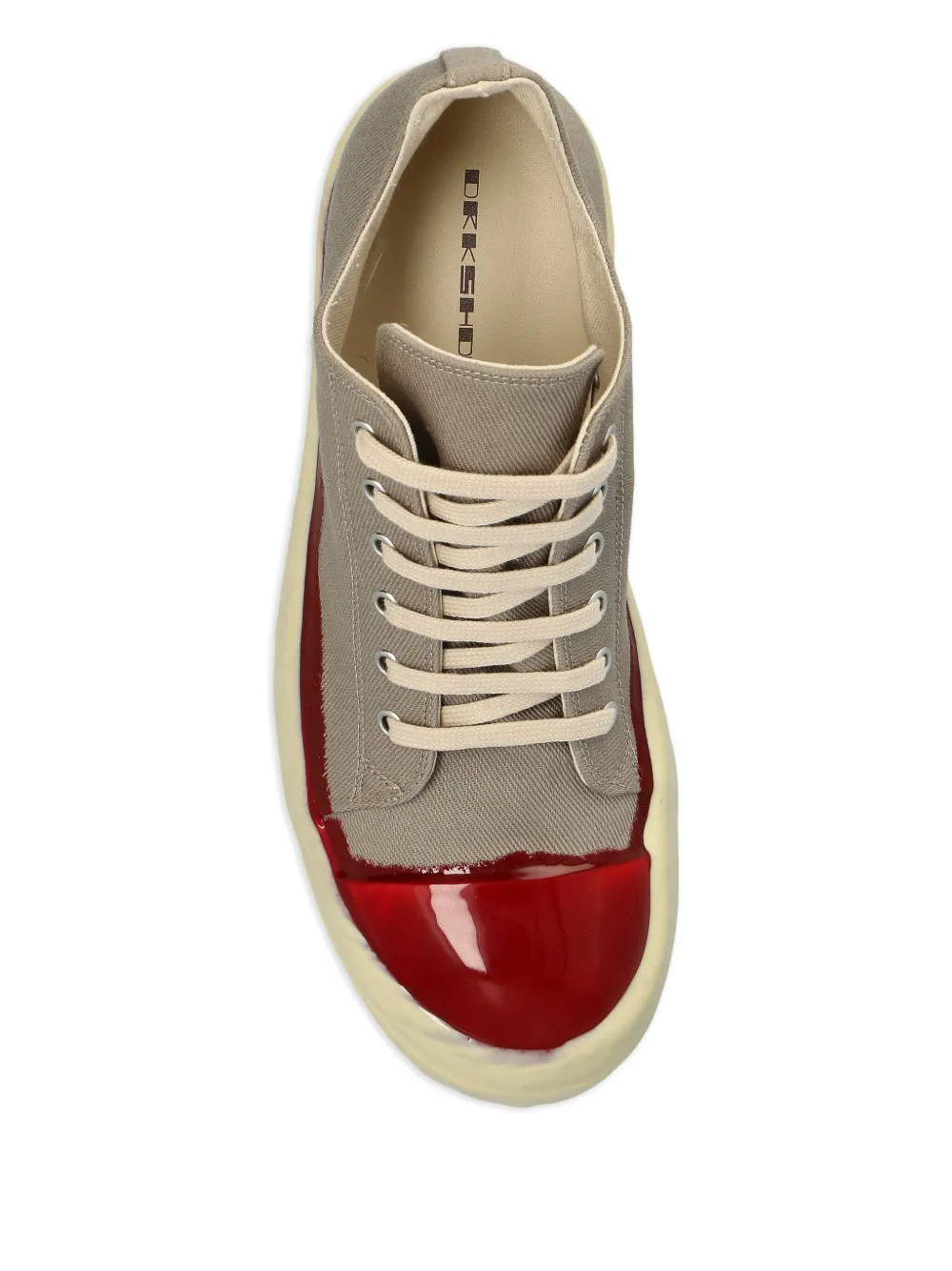 Rick Owens DRKSHDW Canvas sneakers Beige