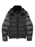 Moorer zip-fastening padded jacket - Grey