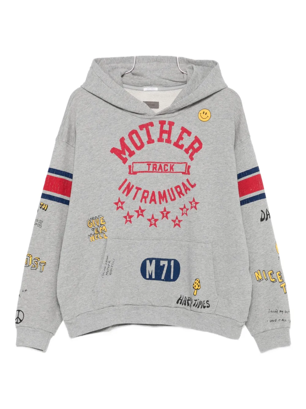 MOTHER グラフィック パーカー - グレー MOTHER グラフィック パーカー - グレー