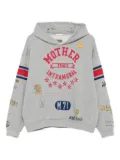 MOTHER graphic-print hoodie - Grey