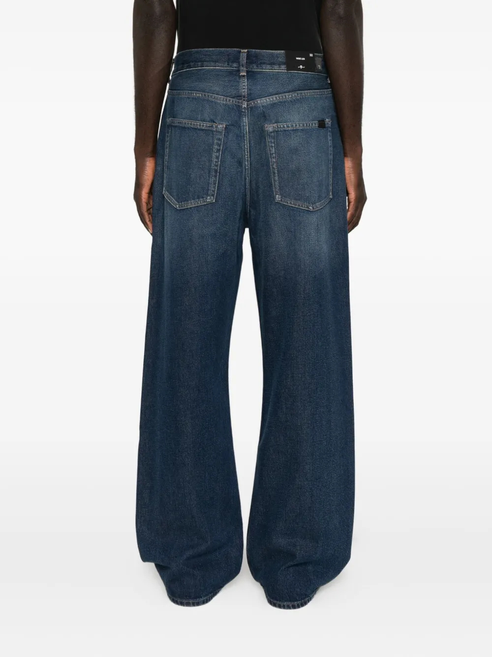 7 For All Mankind Jeans met vijf zakken Blauw