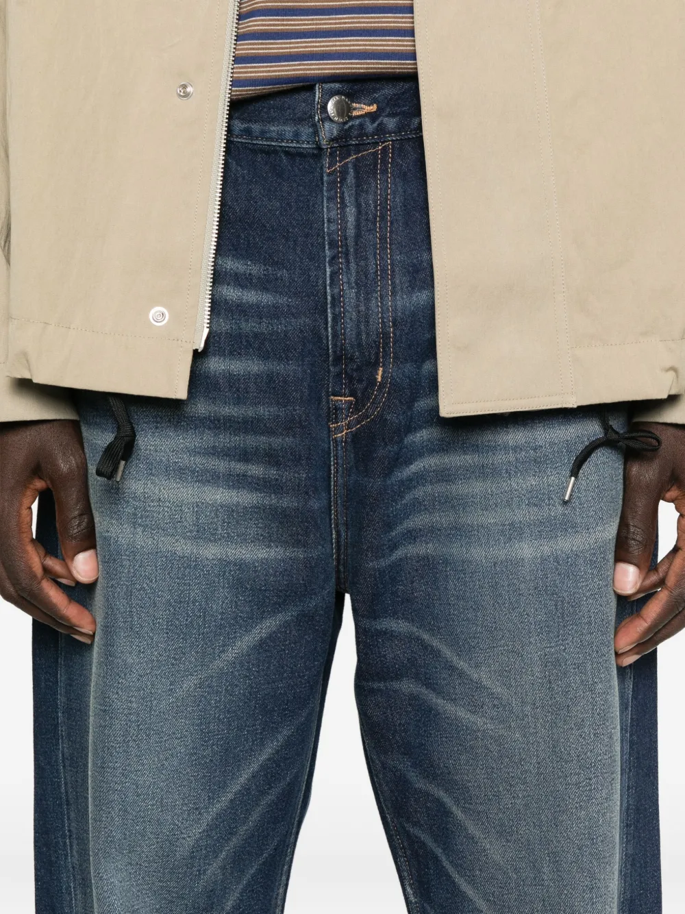 7 For All Mankind Jeans met vijf zakken Blauw